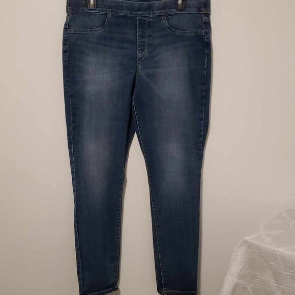 A.N.A. Stretch Elastic waist Jean Jeggings Size Large - Picture 1 of 6